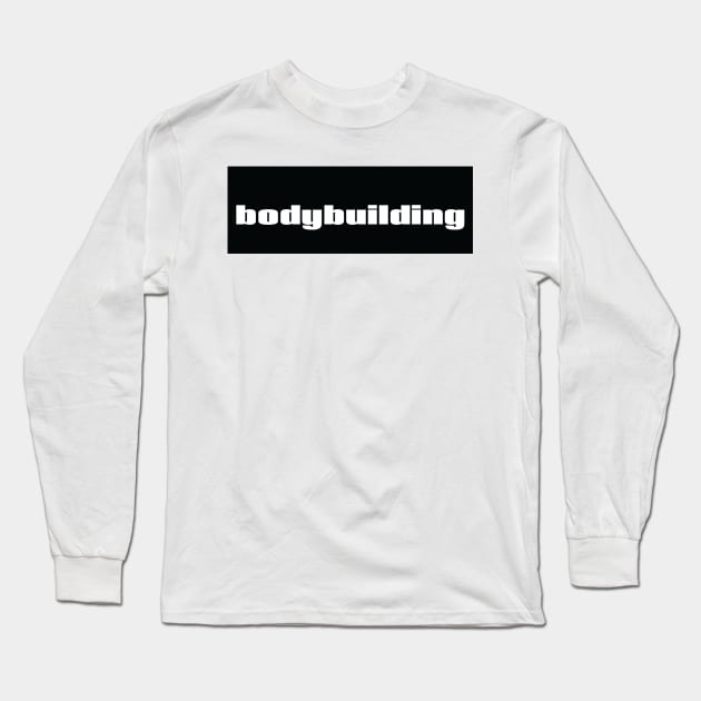 Bodybuilding Long Sleeve T-Shirt by ProjectX23Red